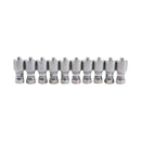 10PCS Hydraulic Hose Fitting With 3/8" Flat Face Seal Thread 1JS43-6-6 replace Parker