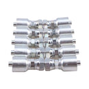 10PCS Hydraulic Hose Fitting With 3/8" Flat Face Seal Thread 1JS43-6-6 replace Parker
