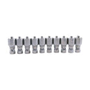 10 Pcs Aftermarket Parker 10643-6-6 Hydraulic Hose Fitting With 3/8" Thread