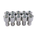 10 Pcs Aftermarket Parker 10643-6-6 Hydraulic Hose Fitting With 3/8" Thread