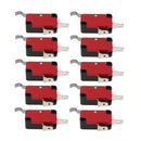 10 Pieces 2 Prong 15A 125/250VAC Micro Limit Switch With Curved Tip Lever V-154-1C25 1014808 1014806 for Club Car Golf Cart DS Precedent