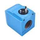 12V Electrical Solenoid Valve Coil AL62657 for John Deere Engine 6076 Tractor 1140 1840 2040 2150 3055 3141 3350 3650 4050 4455