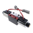 12V Solenoid Valve 142-1468 for Caterpillar CAT Engine 3054 Backhoe Loader 416C 416D 420D 424D 426C 428C 428D 430D 436C 438C 438D