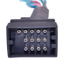 13 Pin Male Plow Side Harness Connector MSC04754 1304744 for Boss Snowplow