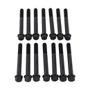 14Pcs Cylinder Head Bolt 6653804 for Kubota Engine D1402 V1902 Bobcat Loader 645 643 1600 743 Excavator 325 331 231 225