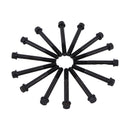 14Pcs Cylinder Head Bolt 6653804 for Kubota Engine D1402 V1902 Bobcat Loader 645 643 1600 743 Excavator 325 331 231 225
