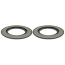 2Pcs Rear Oil Seal 050209083 for Perkins CAT 404D-22 404D-22T