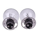 2 Pieces 12V 35/35W Light Bulb 34150-34620 22112-40171 for Kubota Tractor L175 L185F L225 L235 L245F L275 L285P L295F L305F L345DT L2050F L2350F L2500DT