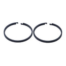 2 Pieces Power Transmission Lock Sealing Snap Piston Ring T158742 for John Deere Engine 4045 Loader 310J 210LJ 310G 315SK 320P 325K 410J 710J