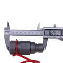 3/4" SAE Thread 1/2 Body Male Flat Faced Quick Coupler 7246777 7010842 6674688 6667808 for Bobcat Excavator 319 320 331 334 335 E08 E10 E16 E32 E60 E85