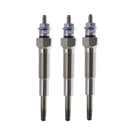 3 Pcs Glow Plug 2401-8201-00 for Hinomoto Compact Tractor E16 E18 E23 E25