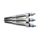 3 Pcs Glow Plug for Mitsubishi Engine S3L S3L2 Excavator Forklift Tractor