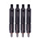 4 PCS Fuel Injectors 2645A025 17/106200 for Perkins Engine 1004-4T JCB Loader 3CX 214E 215E 4CX444 416 425 420 430 1550B 4CN