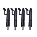 4 Pcs Fuel Injector AM880545 729609-53100 for Yanmar Engine 4TNE88 John Deere Tractor 4310 4510 4610