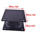 4 Pieces Rubber Isolator Shock Mount for Small Vibratory Plate Compactor Stanley HS6000 HS6019 HS6100 HSX6 HS8000 HS11000 HSX11