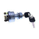 4 Terminal Ignition Switch With Keys 237-3530 for Mitsubishi Engine K4N S4L2 S3L2 Caterpillar CAT Excavator 305CR 304CR 303CR