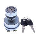 4 Terminal Ignition Switch With Keys 237-3530 for Mitsubishi Engine K4N S4L2 S3L2 Caterpillar CAT Excavator 305CR 304CR 303CR