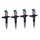 4 Fuel Injectors 295050-0910 8-98159583-1 for Isuzu Engine 4JK1 4JJ1 Vehicle D-Max