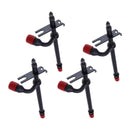 4 Pcs Fuel Injector A140828 20673 for CASE Engine 188 207 Loader 1845 1845S 450 450B 455B 480C Forklift 580C 584C 585C 586C 