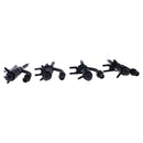 4 Pcs Pencil Fuel Injector 33706 974F9E527DB for Ford Transit 2.5D 1995-2000