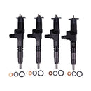 4 Pieces Fuel Injector 1J508-53052 1J508-53070 1J508-53074 for Kubota Engine V3800 Tier 4 Compact Track Loader SVL95 SVL97