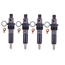 4 Pieces Fuel Injector 3909475 for Cummins Engine 4BT 6BT CASE Backhoe Loader 580E 580SE