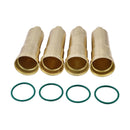 4 Pieces Injector Sleeve 8-97602301-1 for Isuzu Engine 4HK1
