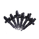 6 PCS Fuel Injector 1-15300250-2 for Isuzu Engine 6BD1 6BG1 Hitachi Excavator EX200-2 EX200-3