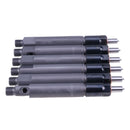 6 Pieces Injector VOE479443 VOE8112303 for Volvo Engine TD102 TD103E Excavator EC340 EC390 Loader L150 Truck F10 FL10