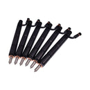 6 Pieces Fuel Injector 3931735 0432191531 for Cummins Engine 6CT 8.3 CASE 2388 Magnum 255