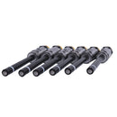 6 Pieces Fuel Injector 7W-7038 0R-4124 for Caterpillar CAT Engine 3306 3306B Tractor D6H D6D D6R 6A 6S 6SU Motor Grader 12G 12H 140H 143H 14G 160H