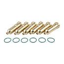 6 Pieces Injector Sleeve 8-97602301-1 for Isuzu Engine 6HK1