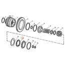 7 PCS Clutch Plate RE37011 AT101001 for John Deere Tractor 1020 1035 1040 1130 1630 1640 2020 2150 2240 2350 2750 2840