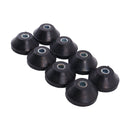 8 Mount Rubber Cushions 4355158 for John Deere Excavator 27C 27ZTS 35C 35ZTS 50C 50D 50ZTS