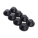 8 Pieces Engine Mounting Rubber Cushion 21U-01-31211 for Komatsu PC27MR-3 PC30MR-1 PC30MR-2 PC30MR-3 PC30MR-5 PC30UU-3 PC35MR-2 PC35MR-3