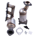 Catalytic Converter Set PE16719-20X for Ford Edge 3.5L 3.7L 2011 -2014 Bank 1 and 2 Non Turbo Only