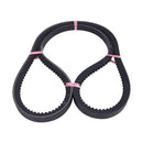 2 Pieces Drive Belt 607400 603907 for Hustler Mower Raptor Limited SD SDX