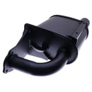 Exhaust Box Silencer Muffler 128H2997 for JCB 3C 3CX 3D 3DX 4C 4CN 4CX Backhoe Loader