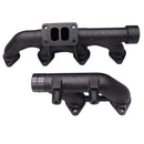 Exhaust Manifold Long 3964070 + Short 3937477 for Cummins Engine 8.3 8.9 8.3C QSC ISC ISL QSL L8.9