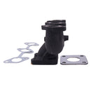 Exhaust Manifold With Gaskets 19462-12312 19462-12310 for Kubota Engine D722 D782 DF752 WG750 WG752 Excavator K-008