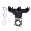 Exhaust Manifold With Gaskets 19462-12312 19462-12310 for Kubota Engine D722 D782 DF752 WG750 WG752 Excavator K-008