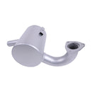 Exhaust Silencer Muffler Non Turbo 123/00307 for JCB Loader 3CX 3CX-2 3CX-4 3C-2 3D-2 3D-4 4CN-2 4CN-4 4C 4CN 1400B 1550B 1700B