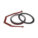 Front & Rear Crankshaft Oil Seal 3921927 3925529 for Cummins Engine 6C 4B 4BT 4BTA 6B 6BT 6BTA ISB 5.9L ISB6.7 ISB5.9 QSB