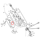 Gas Operated Cylinder AL115780 for John Deere Tractor 6300 6500 6200 6600 6800