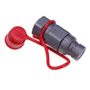 Hydraulic Quick-Connect Coupler KV14218 for John Deere Engine 3029 4024 Loader 240 250 260 270 280 315 317 320 325 328 332 318D 323D 326D 329D 333D CT322 