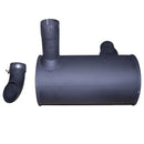 Muffler 6754-11-5340 for Komatsu Engine SAA6D107E-1 Excavator PC200-8 PC200LC-8 PC200LL-8 PC210-8K PC210LC-8K PC220-8 PC220LC-8 PC228US-8 PC240LC-8