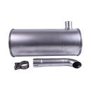 Muffler Silencer 4667315 for Hitachi ZX60USB-3 ZX60USB-3F ZX60USBNA-3 ZX65USB-3F ZAXIS60USB-3 John Deere 60D Excavator