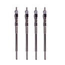 Set of 4 Glow Plug 1J705-65510 for Kubota Engine V2607 Excavator KX057-4 KX057-5 U55-4 U55-5 Loader SVL65-2 SSV65 SSV65C R530 R540 R630 R640