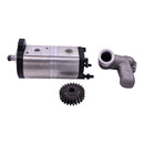 Tandem Hydraulic Pump RE197623 RE68886 for John Deere Tractor 5320 5103 5210 5403 5320N 5205