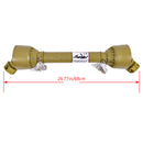 Tractor PTO Shaft Driveshaft for 1-3/8" x 6 Spline Both Ends 26.8"-35.4" Length Series 1